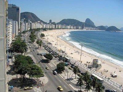 Vista Lateral Praia De Copacabana Rio de Janeiro Exterior photo